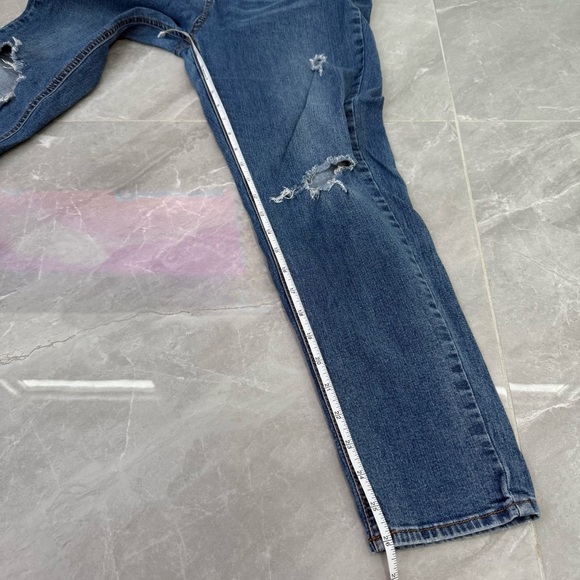 Women’s Wild Fable Distressed High Rise Skinny Jeans Plus Size 16 - Picture 15 of 16